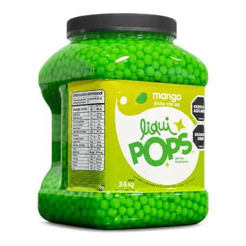 Pote de pérolas explosivas LiquiPops de 3,4 kg